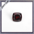 Cushion Deep Red Natural Garnet Gemstone for Jewelry